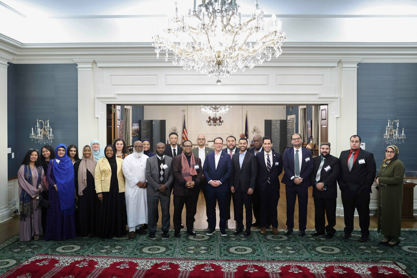 Guests, including State. Rep.Tarik Khan, attended a Ramadan Iftar dinner hosted by Gov. Josh Shapiro last month at the Harrisburg mansion.