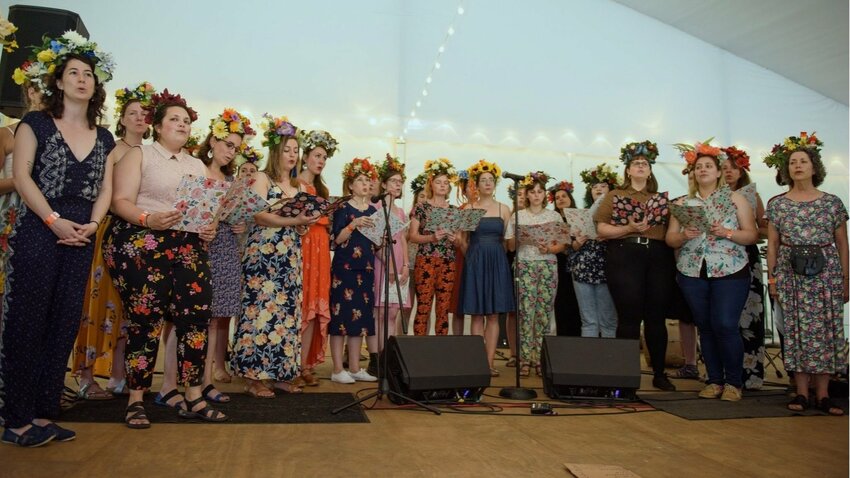 Sing Slavic, a choir formed after a handful of friends began meeting in a West Philadelphia living room, will perform April 29 at Chestnut Hill Library.