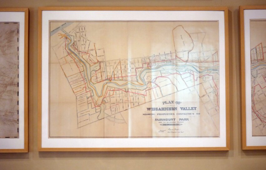 Chestnut Hill Conservancy Executive Director David Gest hopes the exhibit exploring the geographic history of the Wissahickon encourages the public to visit the organization&rsquo;s historic headquarters.