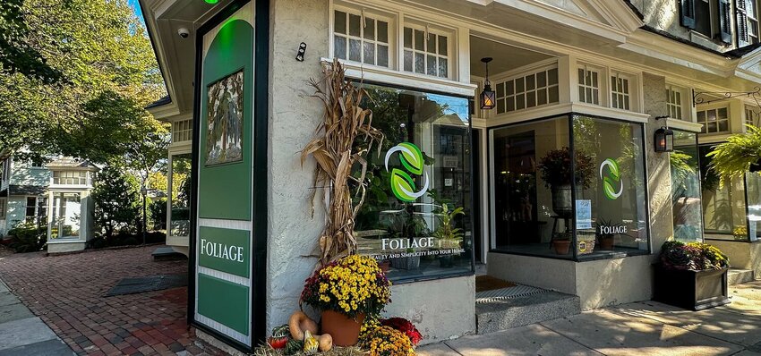 Foliage has an enviable corner location at 8139 Germantown Ave. (at Hartwell Lane)