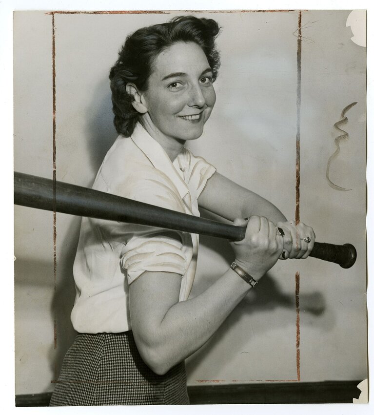 Edith Houghton, one of the subjects of Rabbi Rebecca Alpert&rsquo;s new book on baseball&rsquo;s forgotten figures.