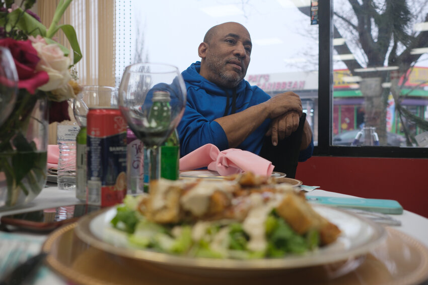 David Simms sits inside his current space at 1540 Wadsworth Ave., which he says the business has already outgrown.