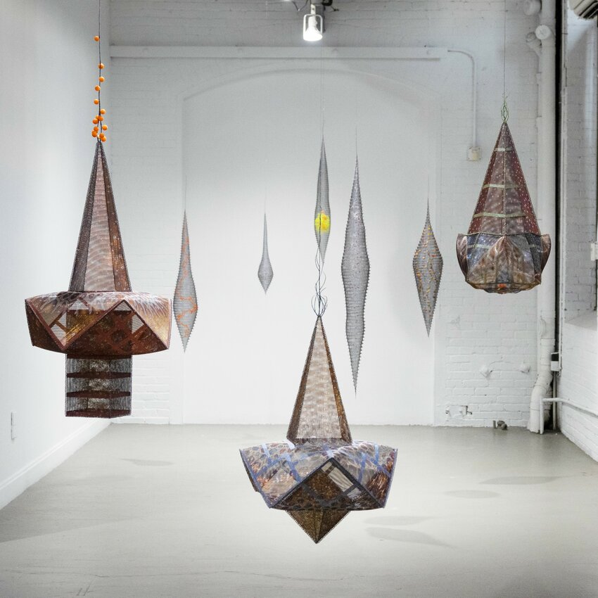 Lanny Bergner, gallery view of &ldquo;The Luminous Forest.&rdquo;