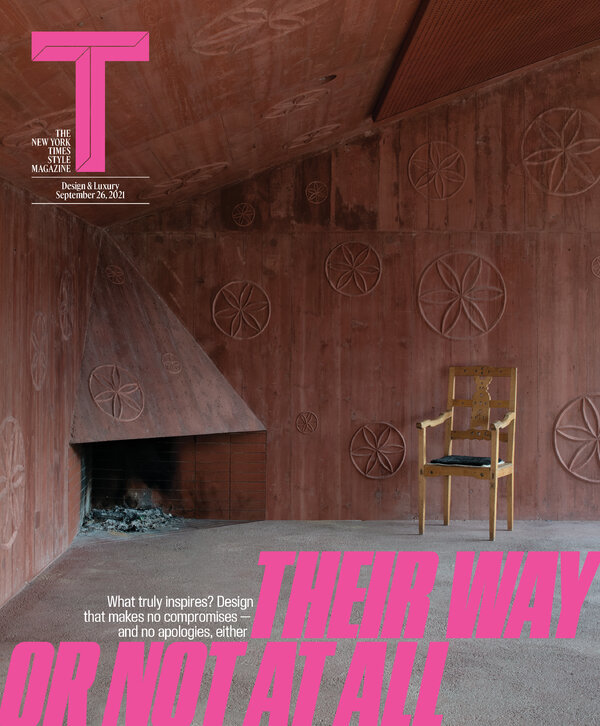 T Magazine Design & Luxury Issue, Sept. 26, 2021
