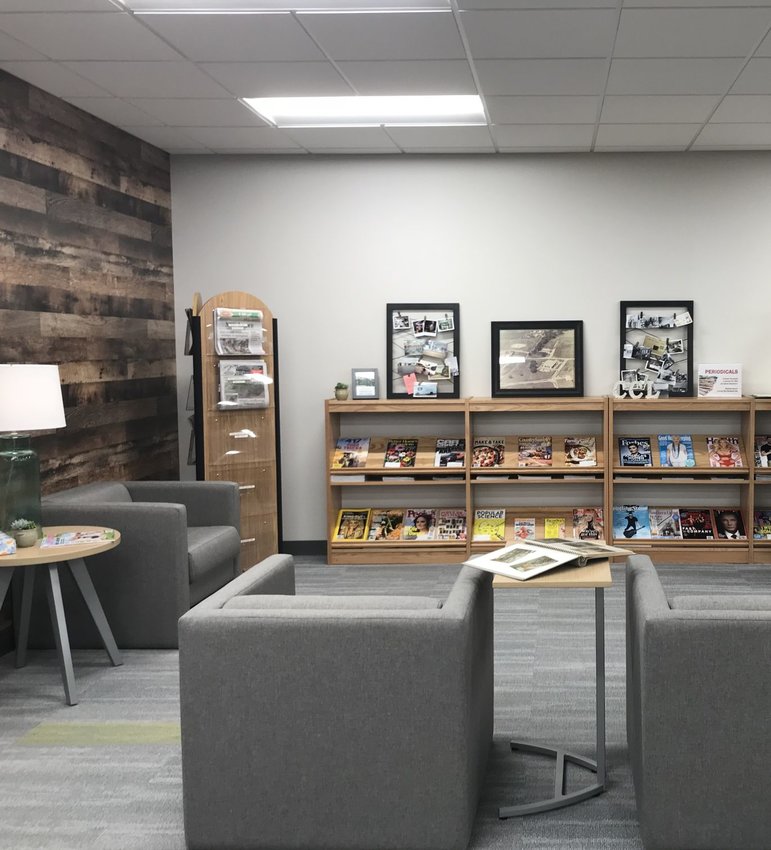 Renovations to the new Ozark&nbsp;Library&nbsp;which re-opened to the public August 11.&nbsp;