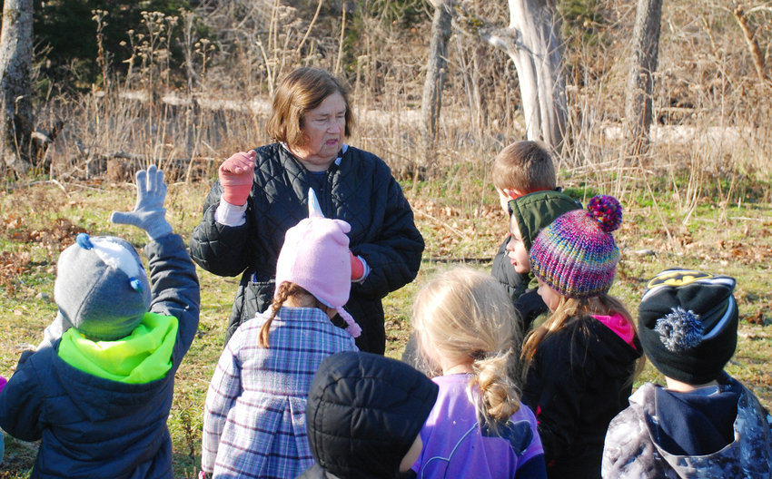 MARIE DAY is a lifelong Chadwick resident, a retired teacher, a columnist for the Christian County Headliner News and a farmer. For a 15th consecutive year, she hosted the kindergarten class from Chadwick Elementary School to her farm for a field trip.