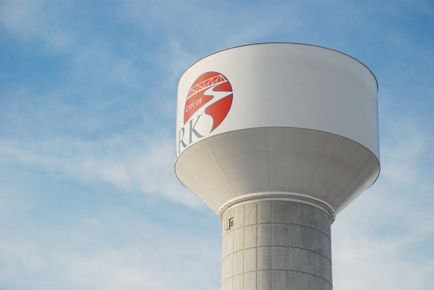 THE 17TH STREET WATER TOWER is located just north of Walgreens, and was positioned at a suitable elevation for Ozark's southern pressure plain.