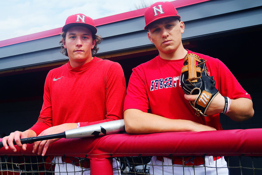 NIXA&rsquo;S RYAN BUCKNER AND TANNER GRANT could see time at first base and third base this spring.