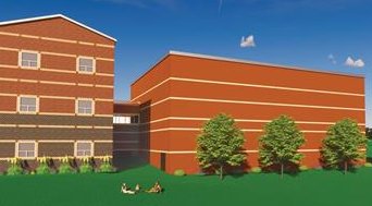 A PROPOSED STORM SHELTER on the Ozark High School campus could also serve as a gymnasium and multi-use facility.