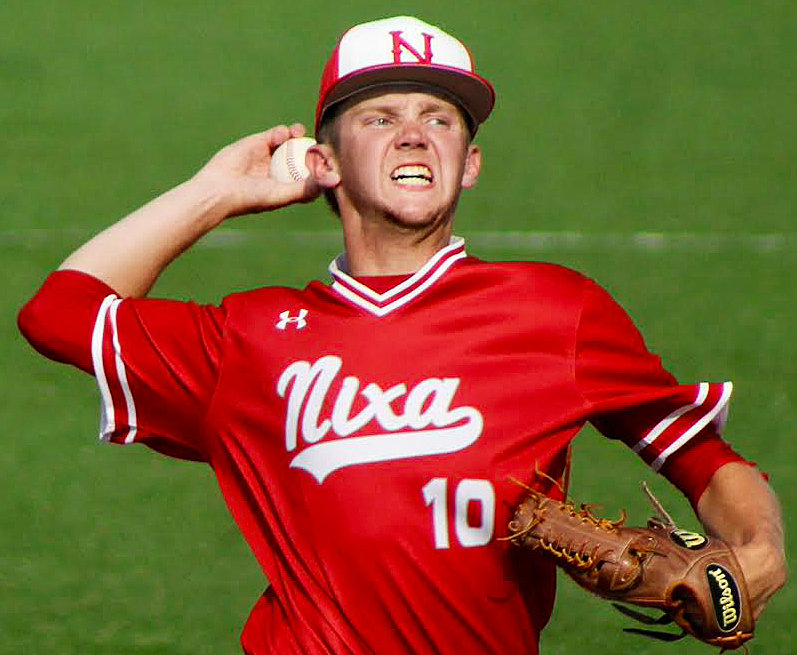 NIXA'S RYLAN EVANS will return for his senior season next year, after posting a 4-2 W-L record this year.
