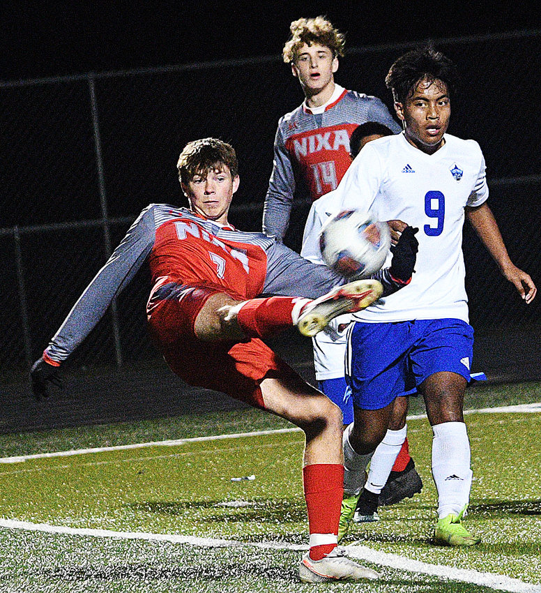 ANDREW BUTLER led Nixa last year with 14 goals.
