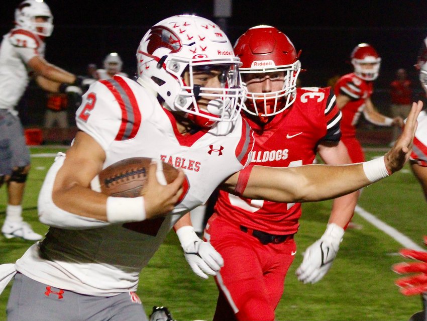 NIXA'S RAMONE GREEN finished his Eagles career with 4,331 yards rushing.