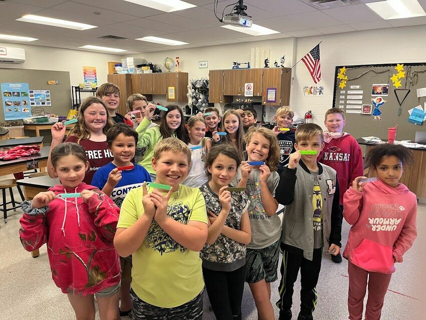 Fourth graders at Ozark&rsquo;s South Elementary got to use a 3D printer to print keychains that they designed.
