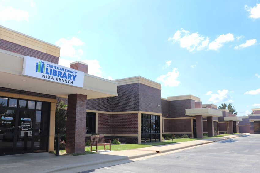 The Christian County Library Nixa Community Branch is located at 208 N. McCroskey St.