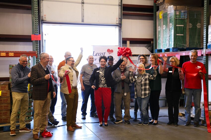 Ozarks Food Harvest donated their 6 millionth meal to Least Of These, Inc. on Thursday, Dec. 14, 2023. The milestone donation was celebrated with a ribbon cutting ceremony.