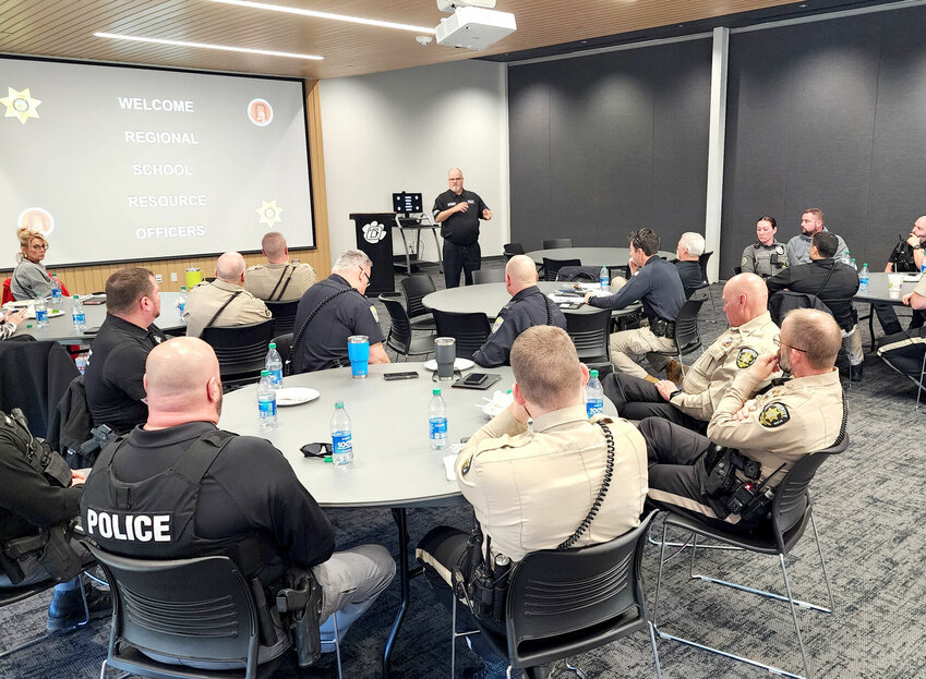 A Regional SRO Meeting was held on Jan. 31, and was attended by school resource officers from more than 10 school districts across southwest Missouri.