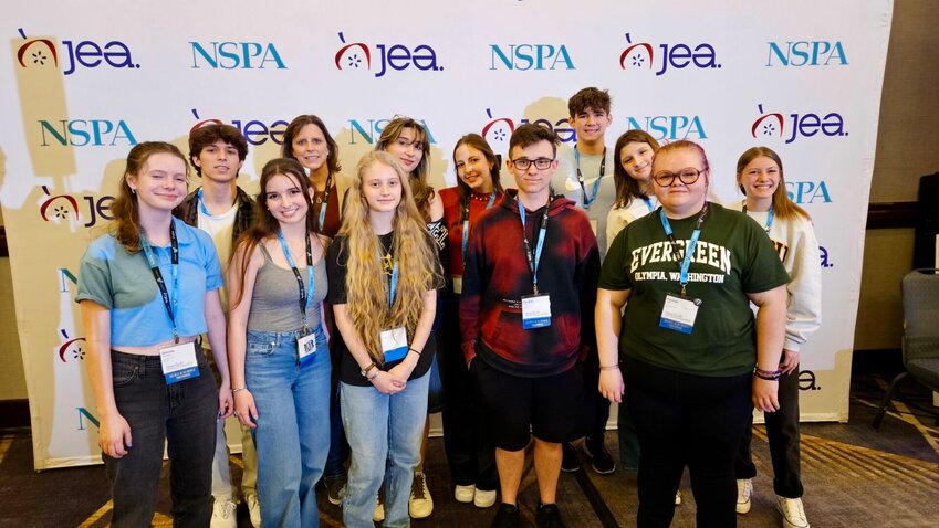 Nixa Journalism students at the National High School Journalism Convention April 4-6, 2024.