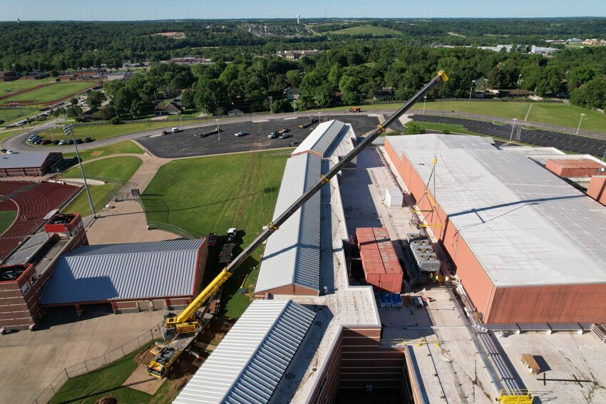 The new HVAC system at Ozark High School went online for the start of the 2024-25 school year.