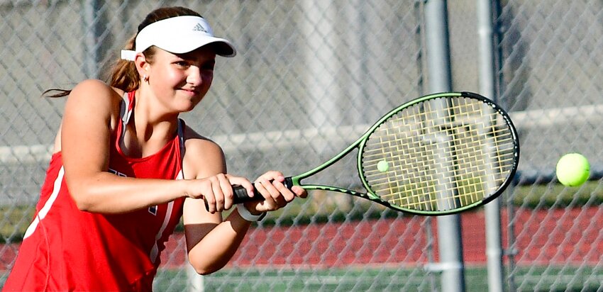 NIXA'S EMILY PETERSON and the Lady Eagles will take part in the Republic Tournament on Friday.