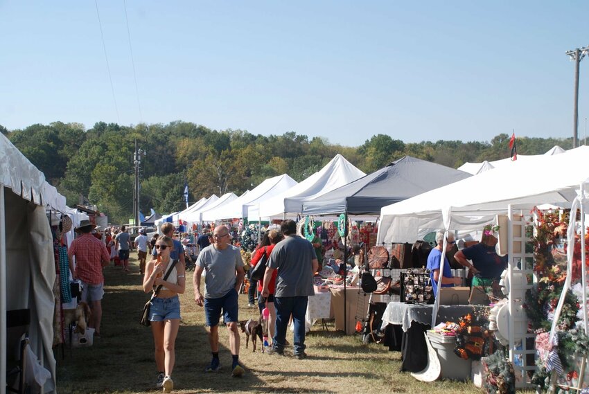 The 50th annual Ozark Craft Fair was held Oct. 4-6 at the Finley River Park in Ozark.