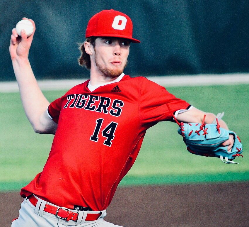 OZARK'S COOPER PUMPHREY was an All-COC Second-Team selection last year.