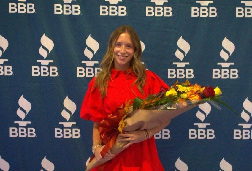 Anna Claire Ross of Glendale High School, the 2024 Student of Ethics Award winner. Photo courtesy of the BBB Springfield.