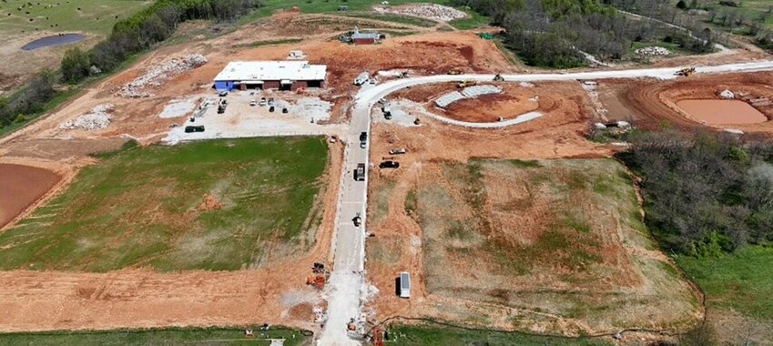 The Christian County Commission recently sold two lots from the site of the future County Government Plaza near the intersection of Highway 14 and 25th Street in Ozark. Photo courtesy of Stevie Barfoot, SMCC.