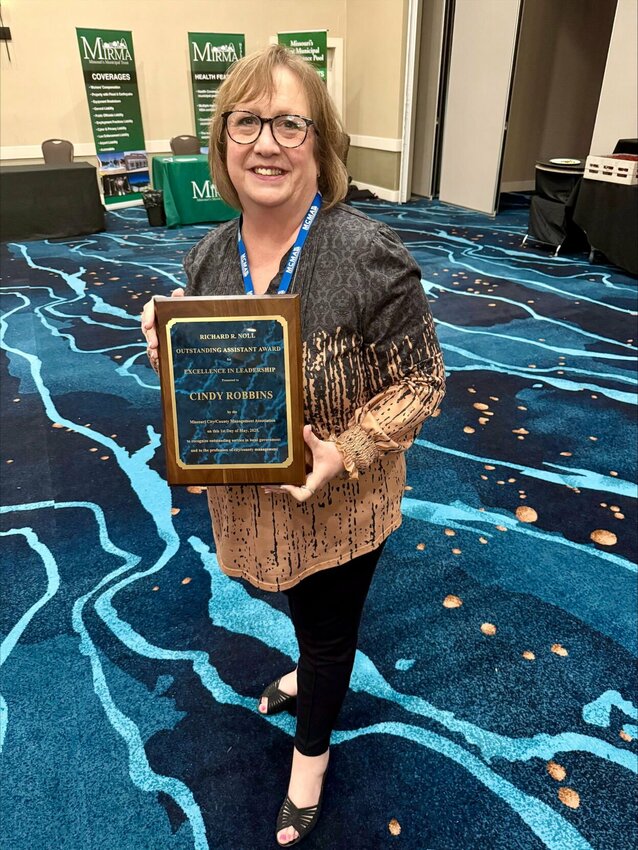 Cindy Robbins, assistant city administrator for the city of Nixa, has been named the recipient of the 2025 Richard R. Noll Outstanding Assistant Award . Photo courtesy of the City of Nixa.