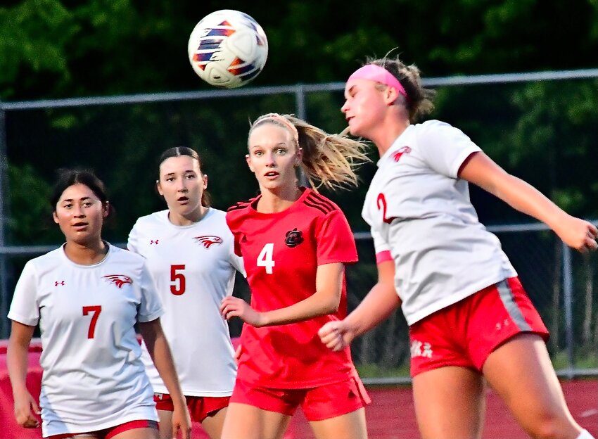 NIXA'S SAM MCCLAIN makes a pass.