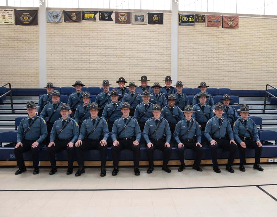 TWENTY FIVE NEW TROOPERS graduated from the Missouri State Highway Patrol Law Enforcement Academy Jan. 12, 2022.
