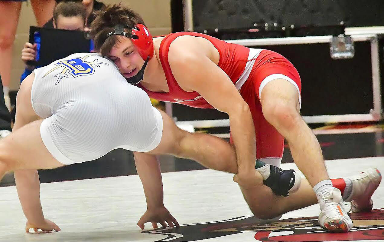 OZARK'S BRAXTON STRICK will bring a 43-2 record into Districts next week.