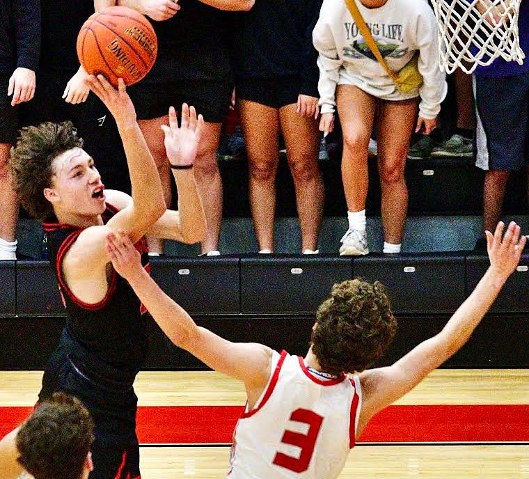 OZARK'S HUDSON ROBERTS fires away.