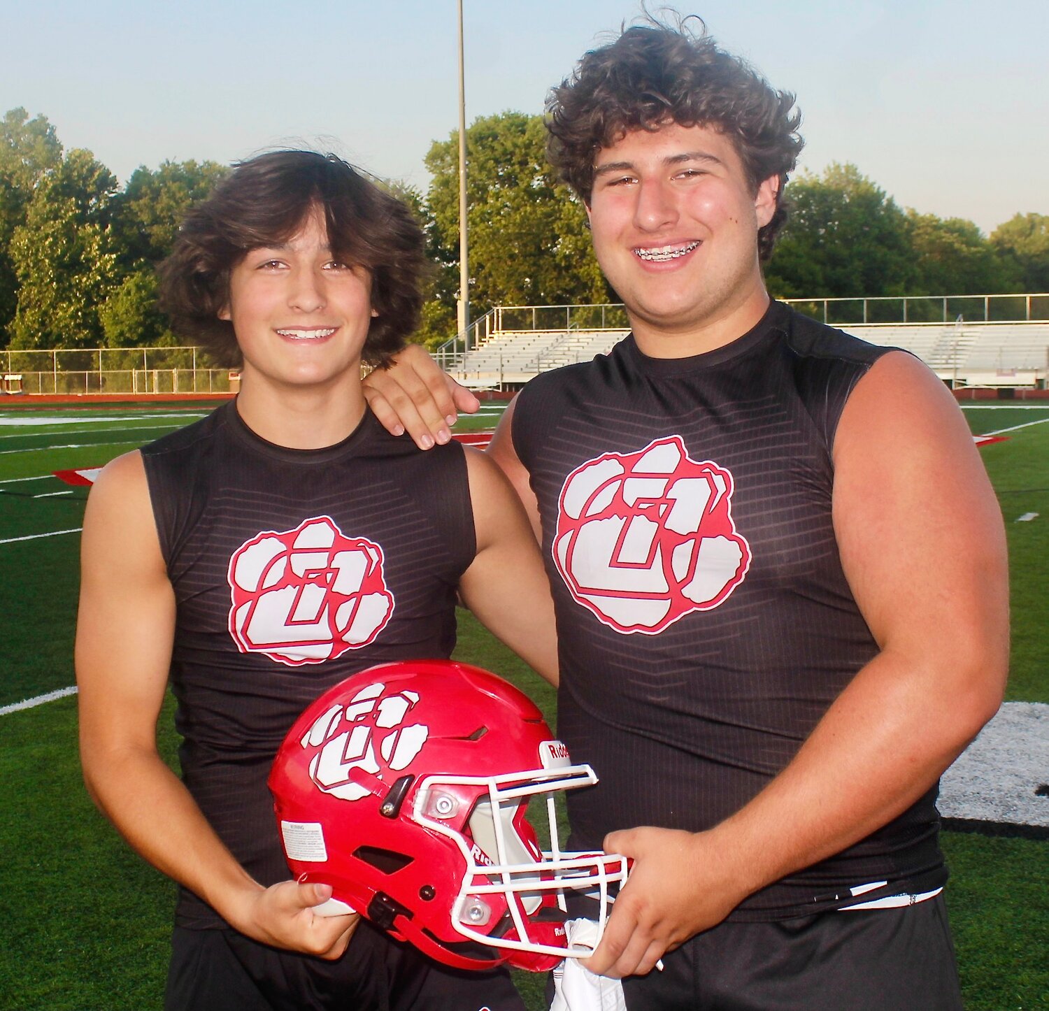 OZARK'S ANTHONY AND JT CORDELL have joined their father, Jeremy, as newcomers to the Tigers.
