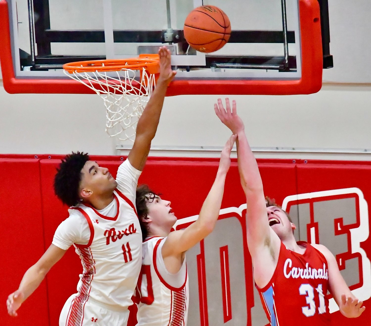 KAEL COMBS led Nixa to an undefeated COC run in basketball.