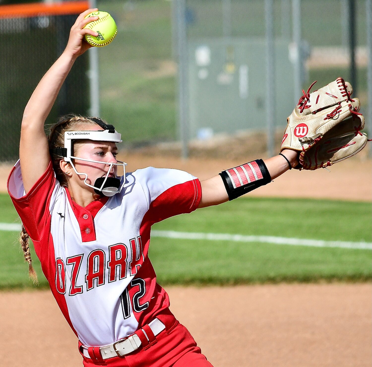 OZARK'S KENDALL MCCOY winds up during a delivery home.