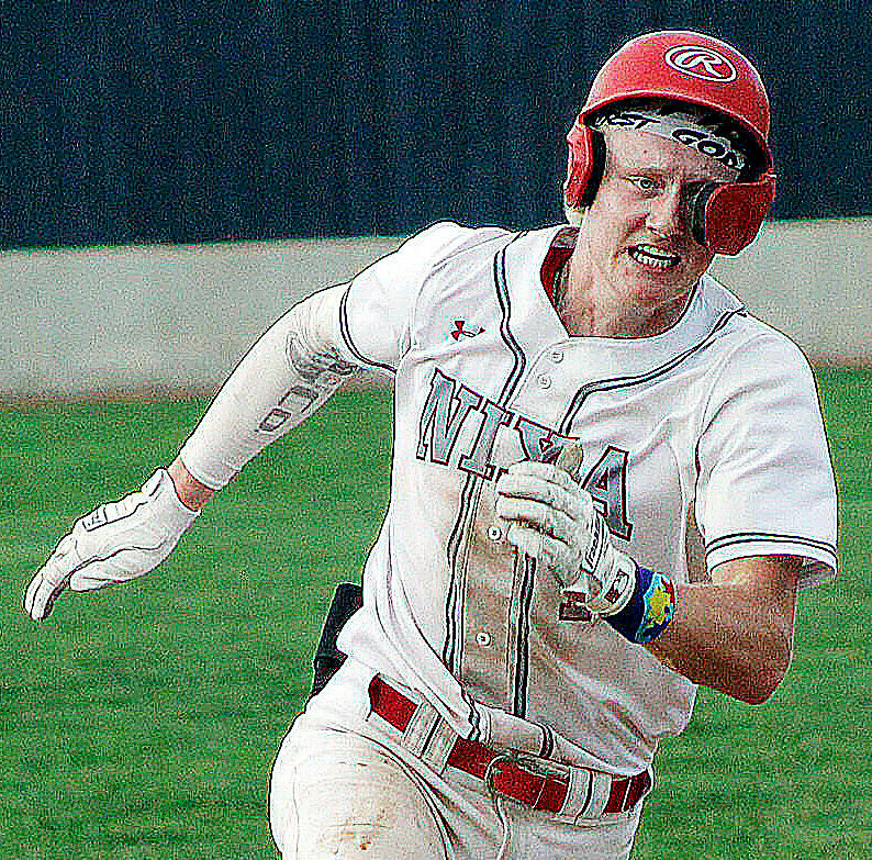 NIXA GRAD JARET NELSON hit 24 home runs for Fort Scott (Kansas) this year.