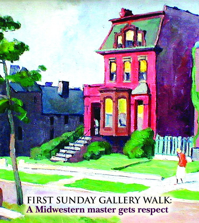 Art from a cover of City Pulse in 2005 highlighting galleries around greater Lansing.