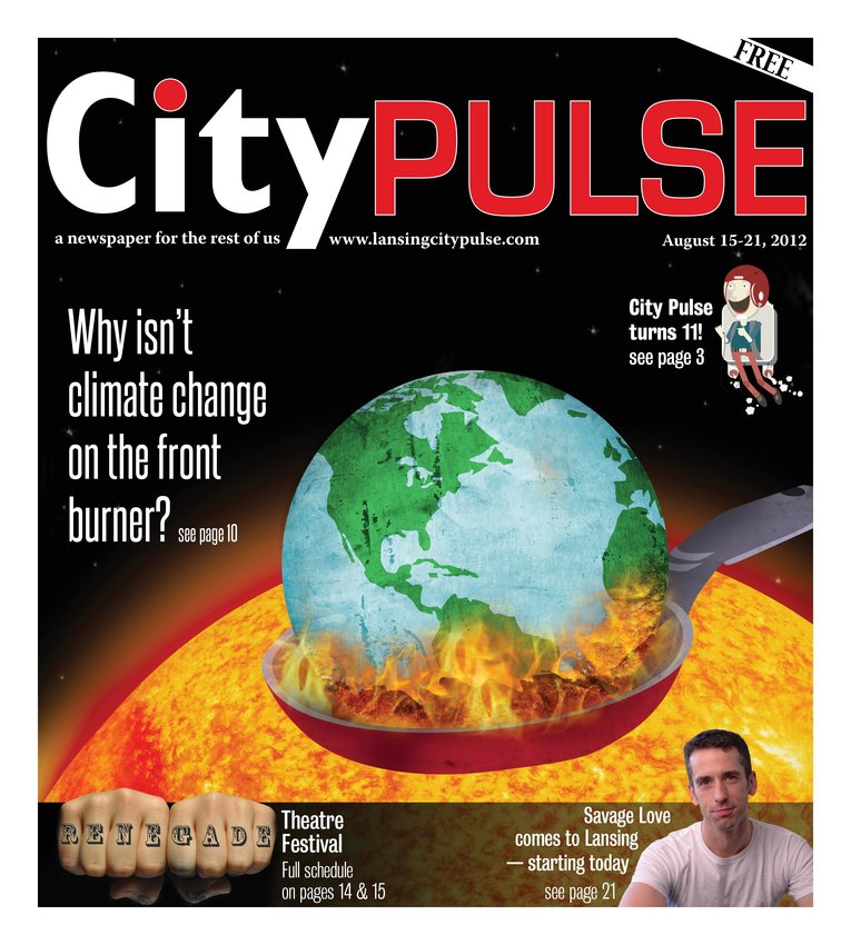 One of the many covers City Pulse has published over 20 years on environmental issues.