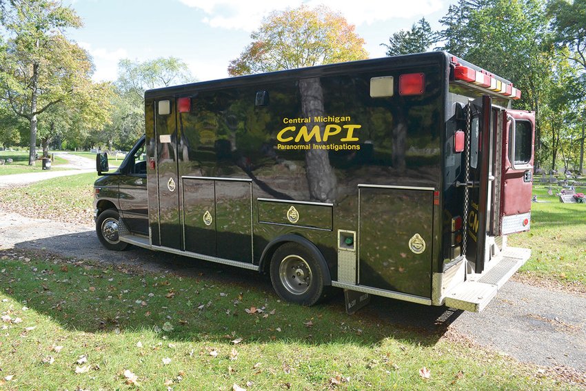 The Central Michigan Paranormal Investigations mobile unit.