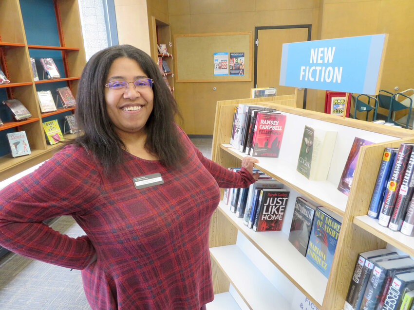 CADL librarian and avid reader Jessica Trotter said the increase in demand for downloadable materials has been “dramatic” in recent years, but books are still in high demand. The Michigan Library Association named Trotter Public Librarian of the Year in 2020.