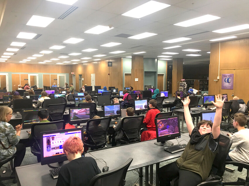  Minecraft night has remained one of CADL’s most enduring and popular programs for nearly 20 years.