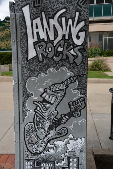 Last year, a group of artists painted 13 utility boxes around downtown Lansing. The outpouring of artists was tremendous, and a range of art styles helped beautify the former eyesores.