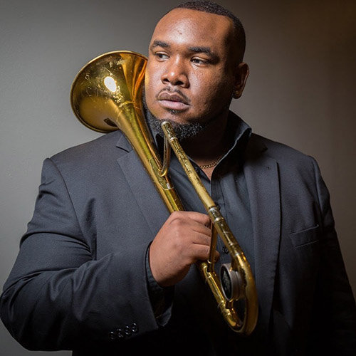 Grammy-nominated trombonist Hank Bilal, whose gospel roots stood him in good stead when he played with Aretha Franklin at the 2008 Grammy Awards, will open Saturday’s festival.