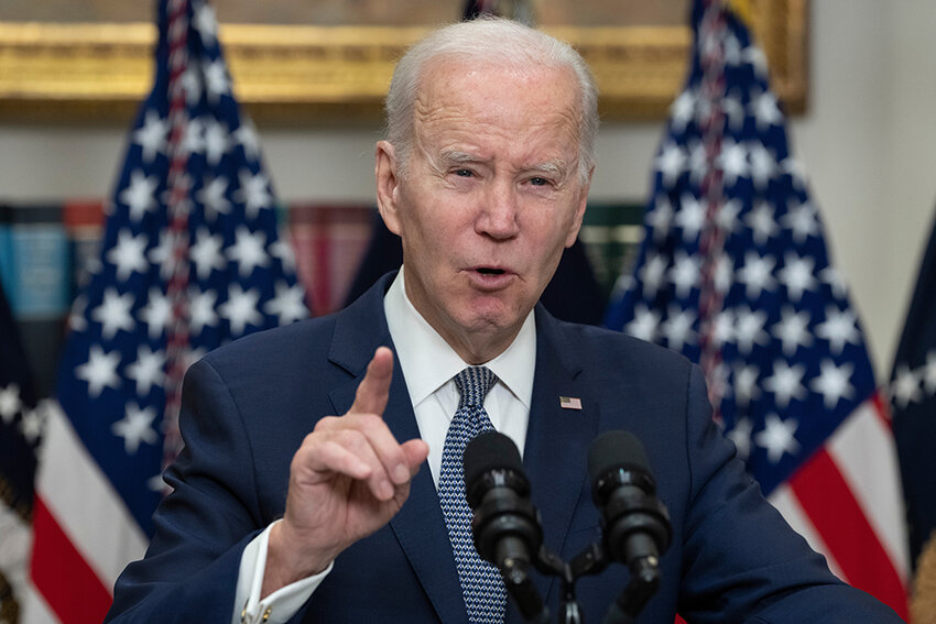 President Biden is one of three candidates running in the Feb. 27 Michigan Democratic primary election. The others are Phillips and author Marianne Williamson.