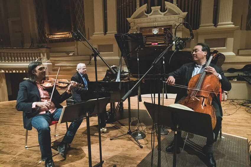 The trio devotes much of its energy to performing and recording intense, boiled-down chamber music versions of Beethoven symphonies.