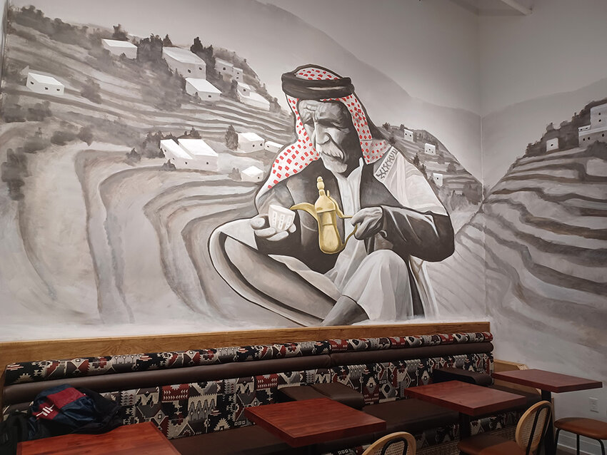 The inside of Yemeni coffee shop Moka & Co. in East Lansing pays homage to its roots through its decor.