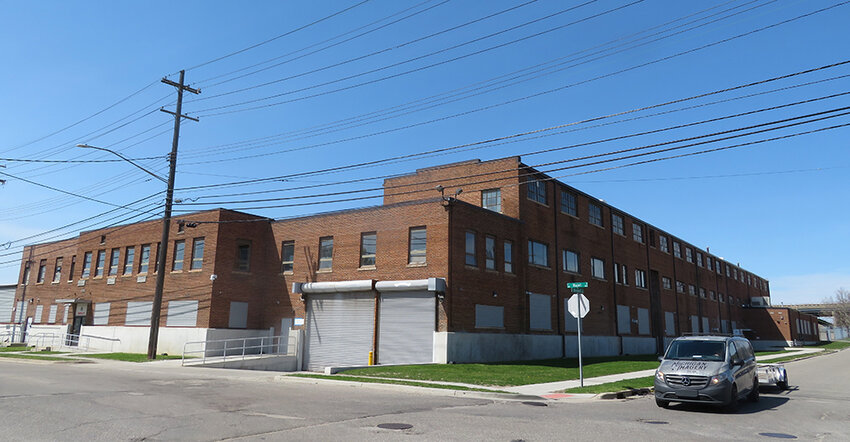 A 150,000-square-foot factory space at 735 E. Hazel St., often called The Wing because it is believed that wings for World War II bombers were manufactured there, went through a series of development fits and starts before becoming home to a marijuana-growing operation in 2019.