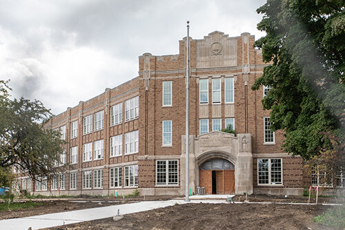 Capital Area Housing Partnership’s plans for Walter French include 76 apartments for low-income families, a daycare center and a new headquarters for itself when it opens next year.