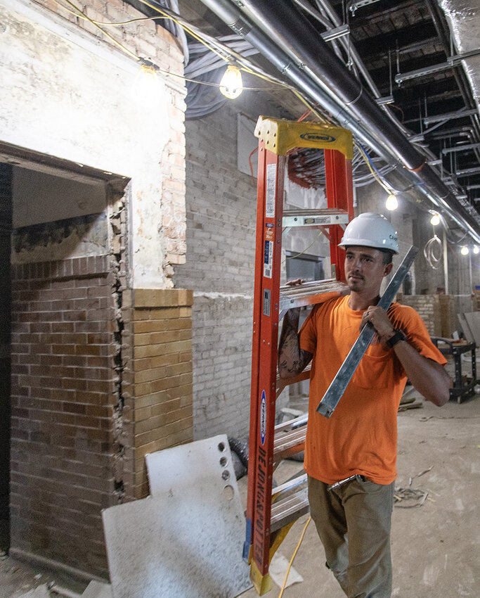 Renovation is expected to be completed next year, 100 years after the Lansing School District opened Walter French.