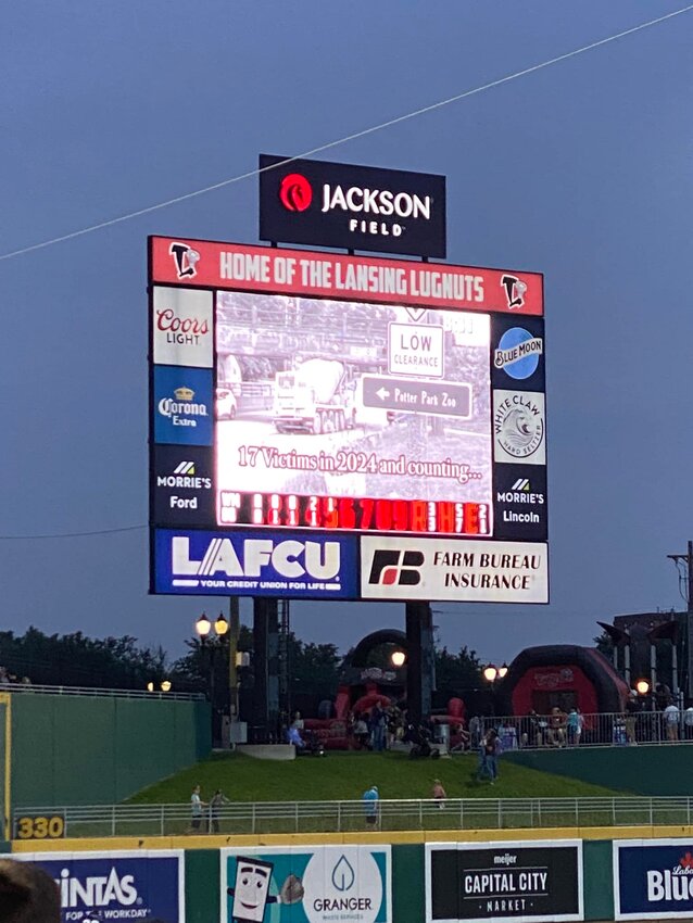 The Lansing Lugnuts' tribute to Big Penny.